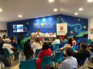 Trabajo de la Fundación Bibliotec con la Red de Bibliotecas Escolares
