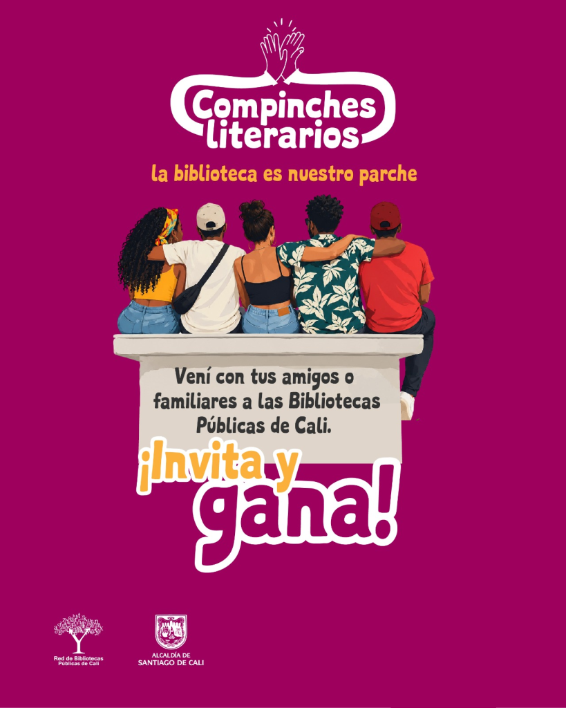 Con «Compinches Literarios» invita a más personas a las bibliotecas públicas
